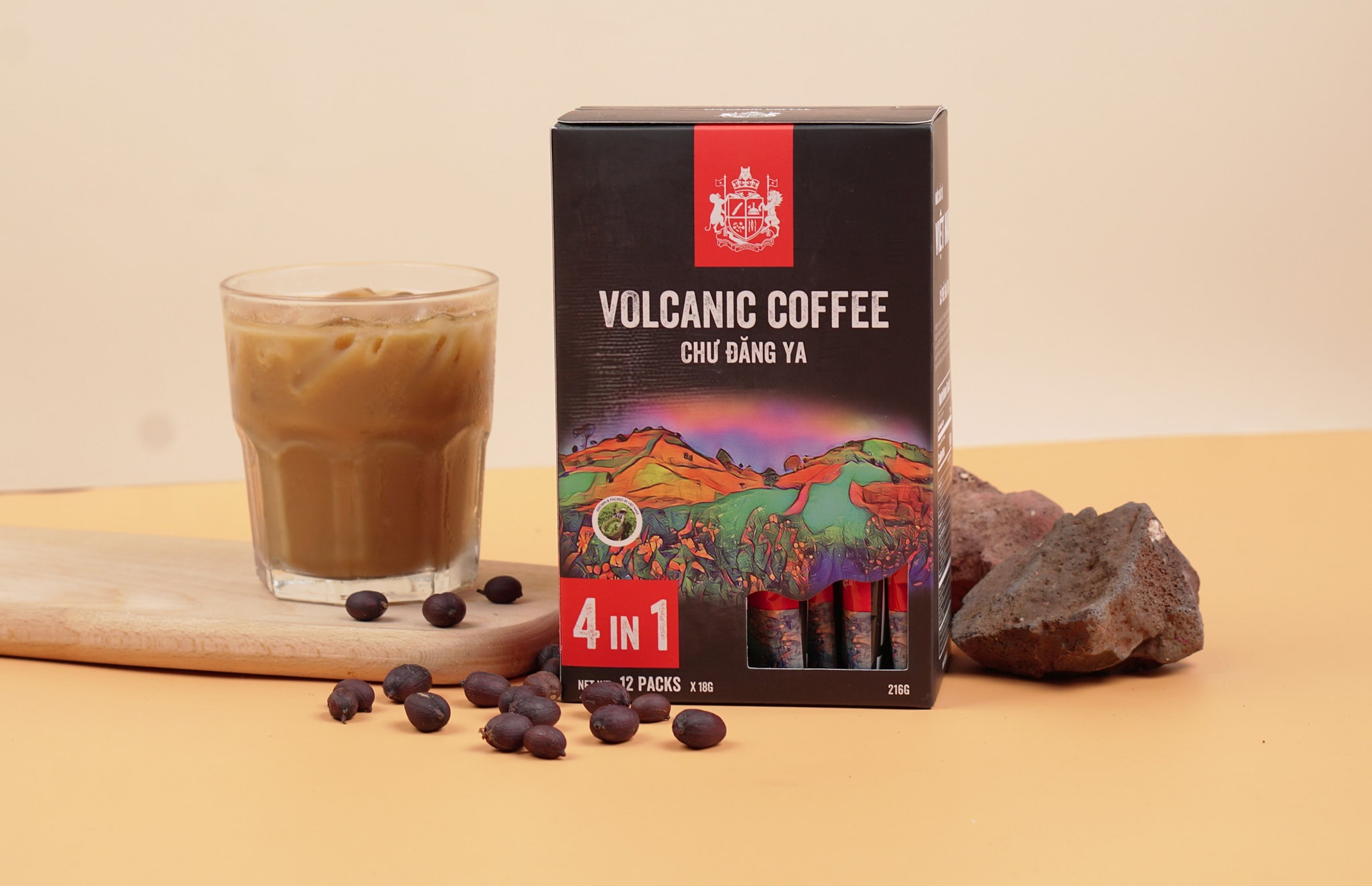  Volcanic Coffee-Hộp 216G